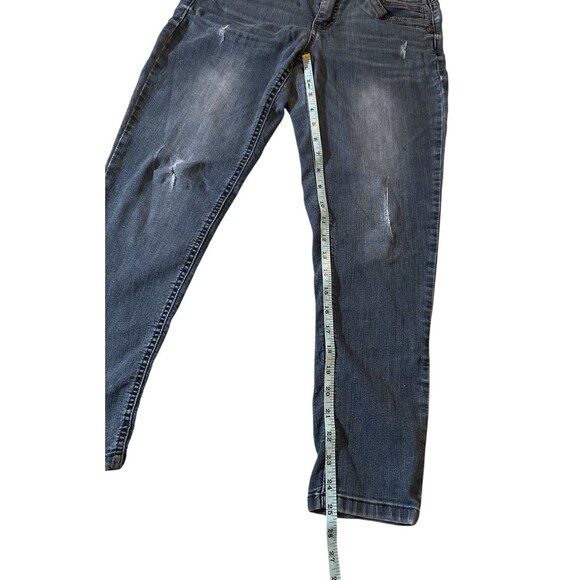 Democracy Women's Jeans Size 6 "Ab" Technology Blue Denim Straight-Leg Casual - Picture 8 of 8